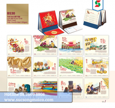 LỊCH ĐỂ BÀN LDB006