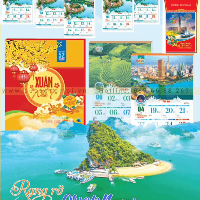 Lịch 52 tuần Rạng rỡ Việt Nam