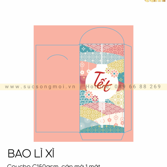 Bao lì xì LX12