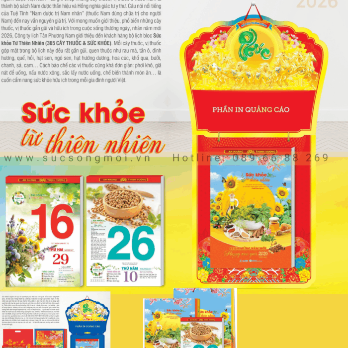 Bloc 20x30 Sức khỏe từ thiên nhiên