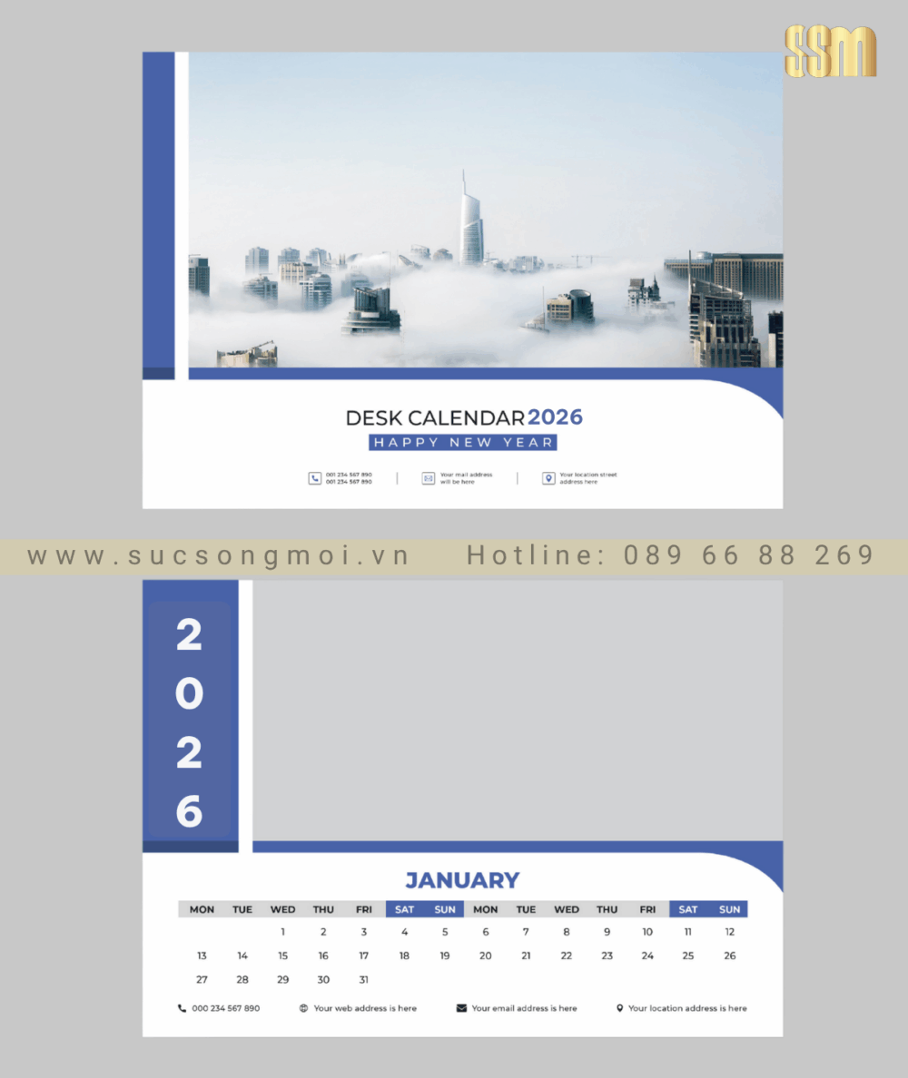 Lịch bàn thiết kế LTK02