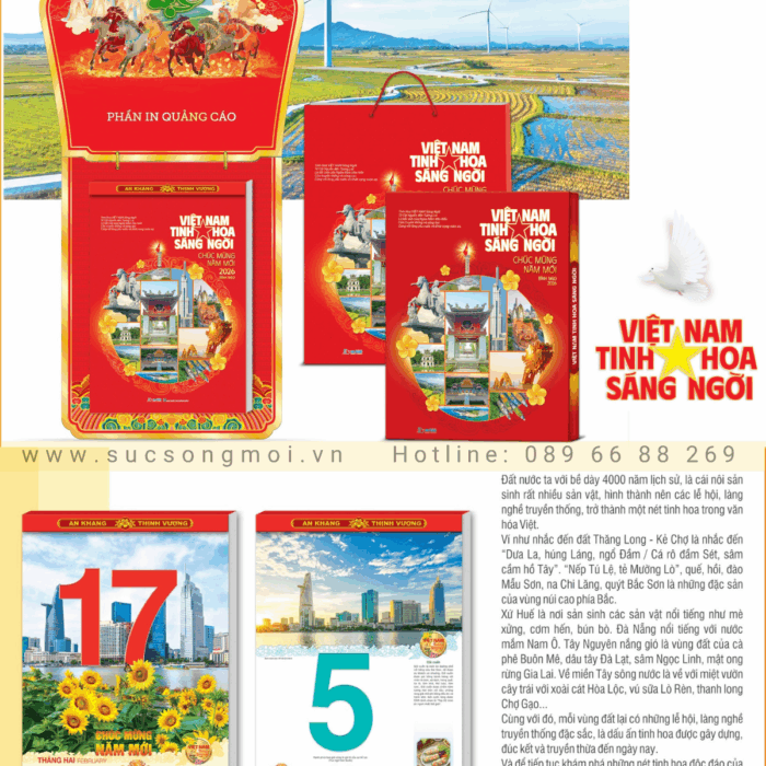 Bloc 38x53 Việt Nam tinh hoa sáng ngời