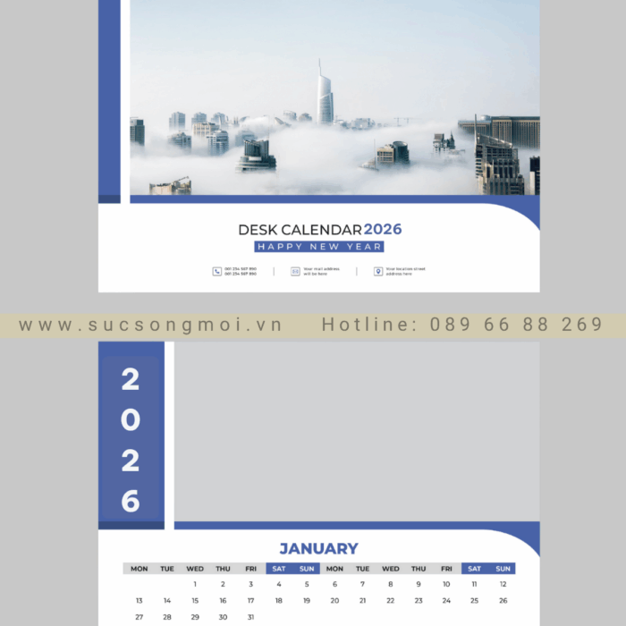 Lịch bàn thiết kế LTK02