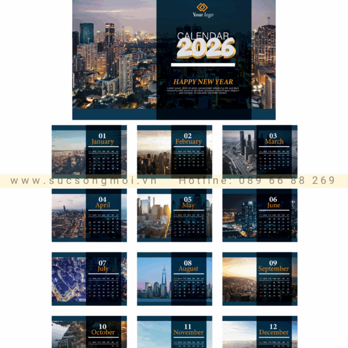 Lịch bàn thiết kế LTK31