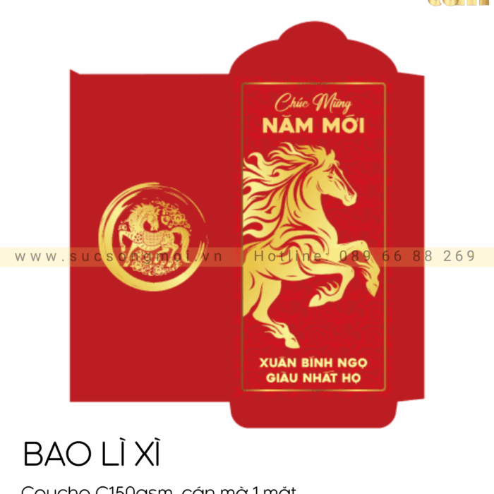 Bao lì xì LX38