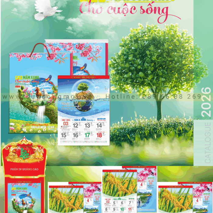 Lịch 52 tuần Gieo mầm xanh cho cuộc sống