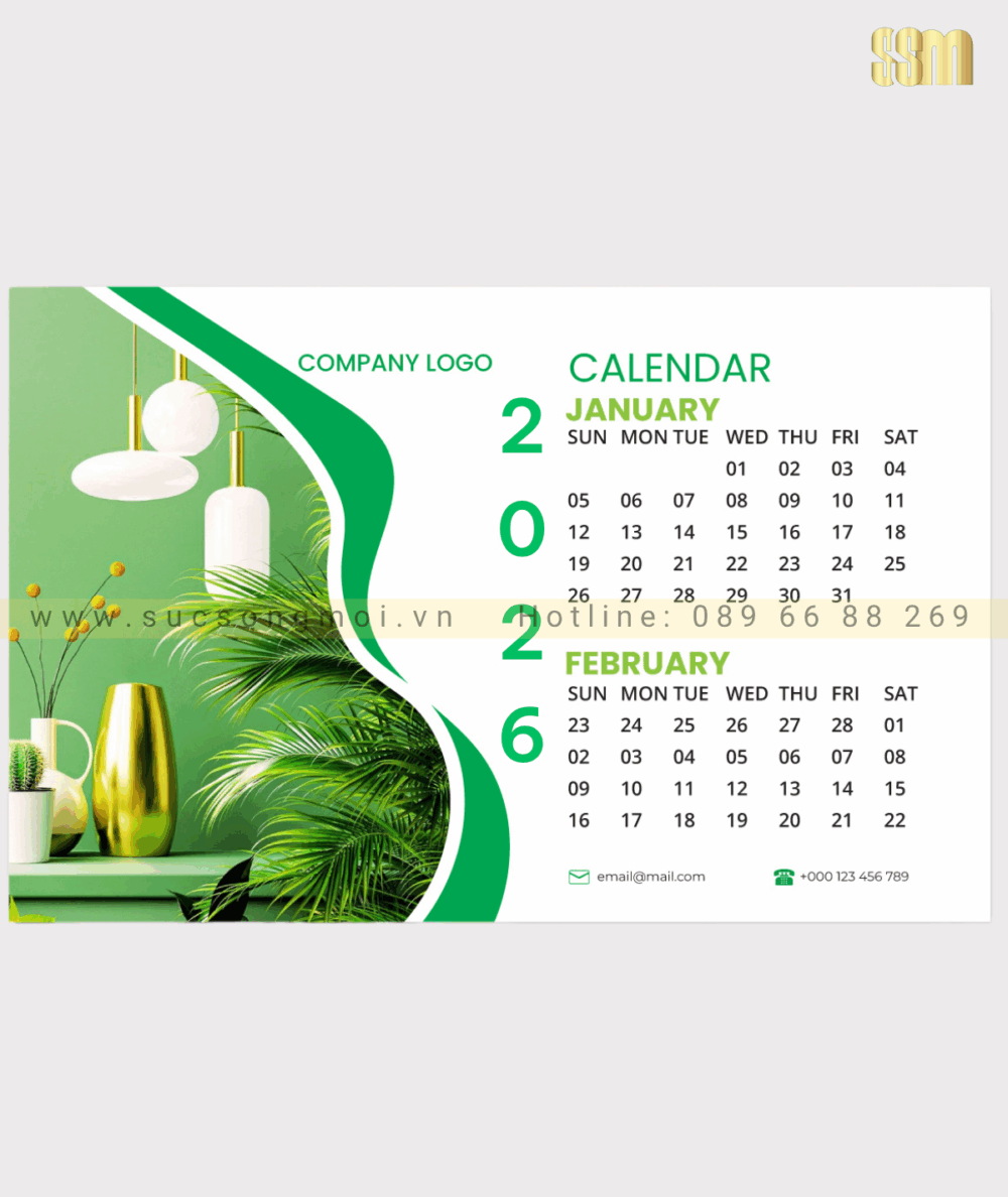 Lịch bàn thiết kế LTK05