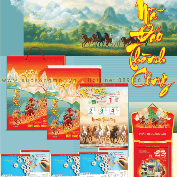 Lịch 52 tuần Mã đáo thành công