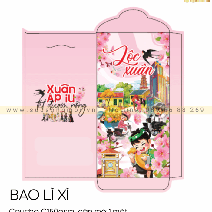 Bao lì xì LX60