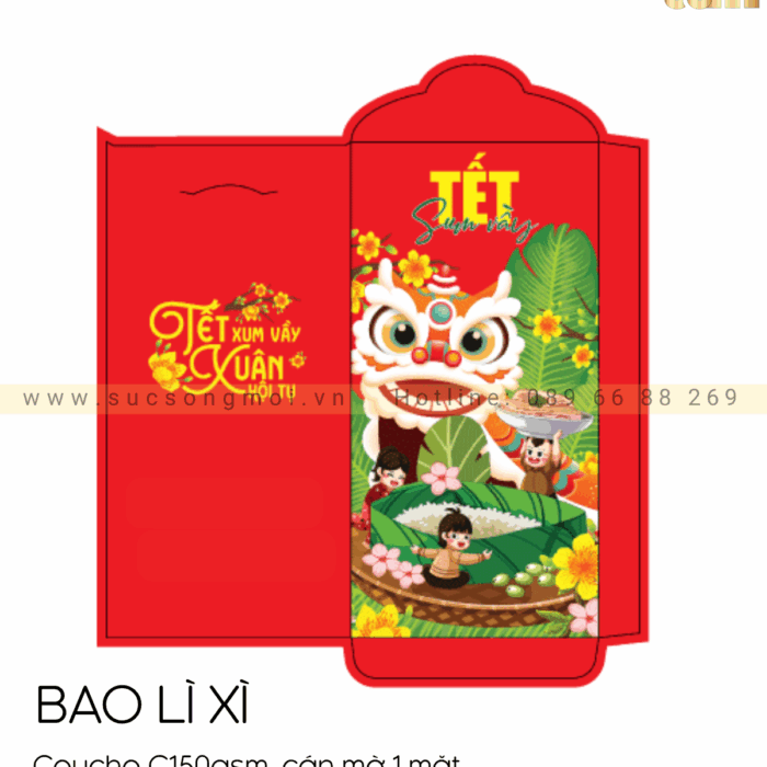 Bao lì xì LX61
