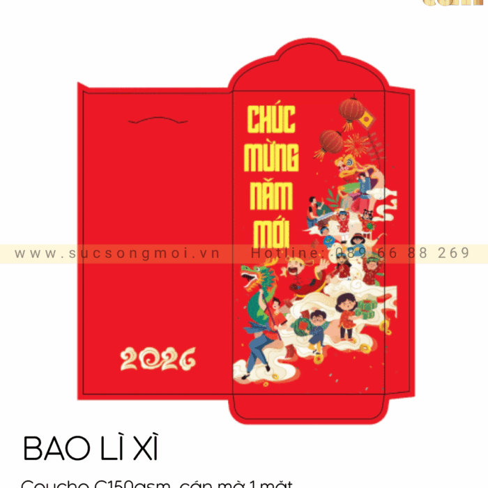 Bao lì xì LX63