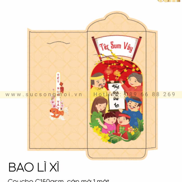 Bao lì xì LX64