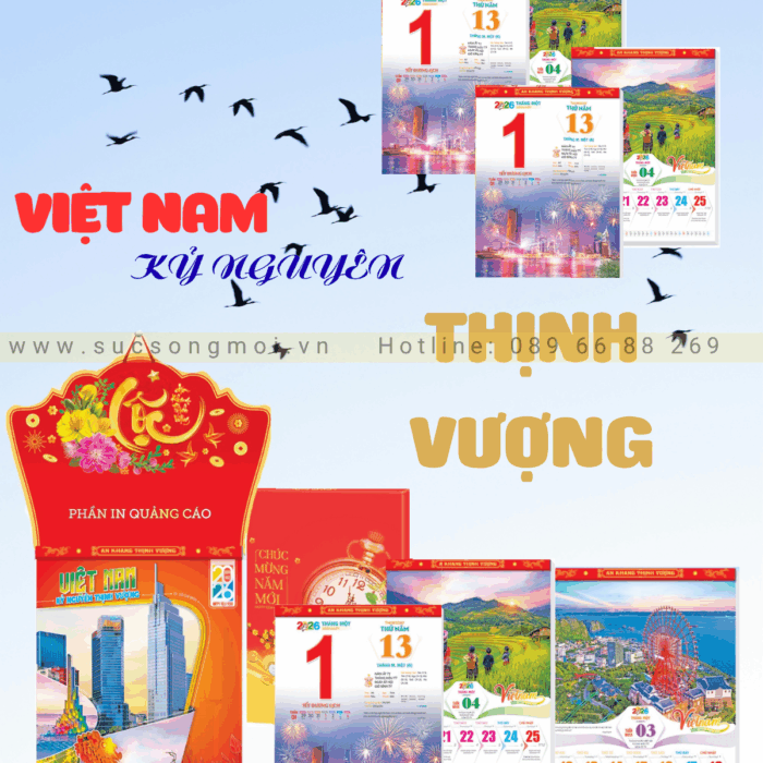 Lịch 52 tuần Việt Nam kỷ nguyên thịnh vượng