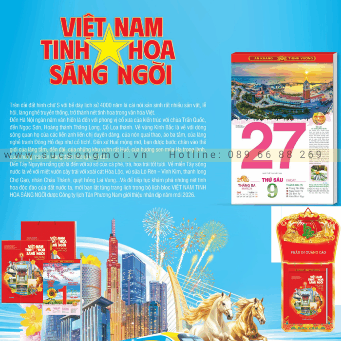Bloc 20x30 Việt Nam tinh hoa sáng ngời