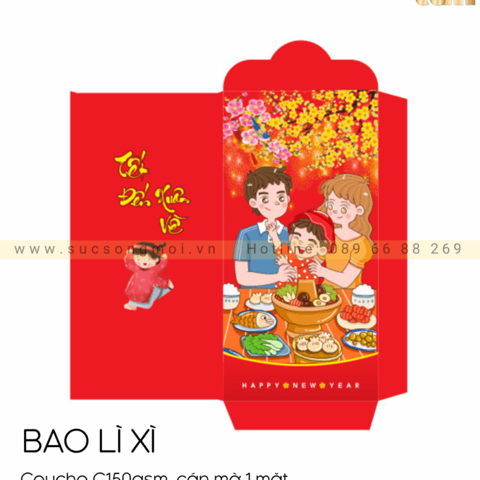 Bao lì xì LX98